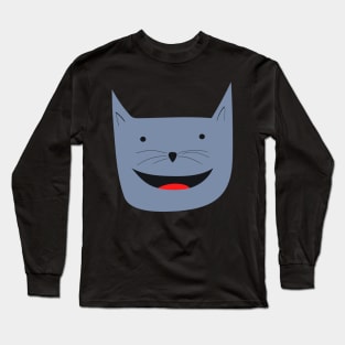 Happy cat Long Sleeve T-Shirt